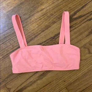 Forever 21 pink bikini top